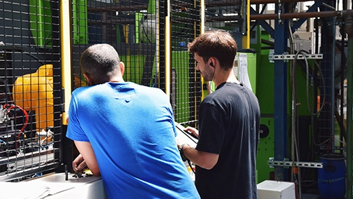 ECM Robotics employee