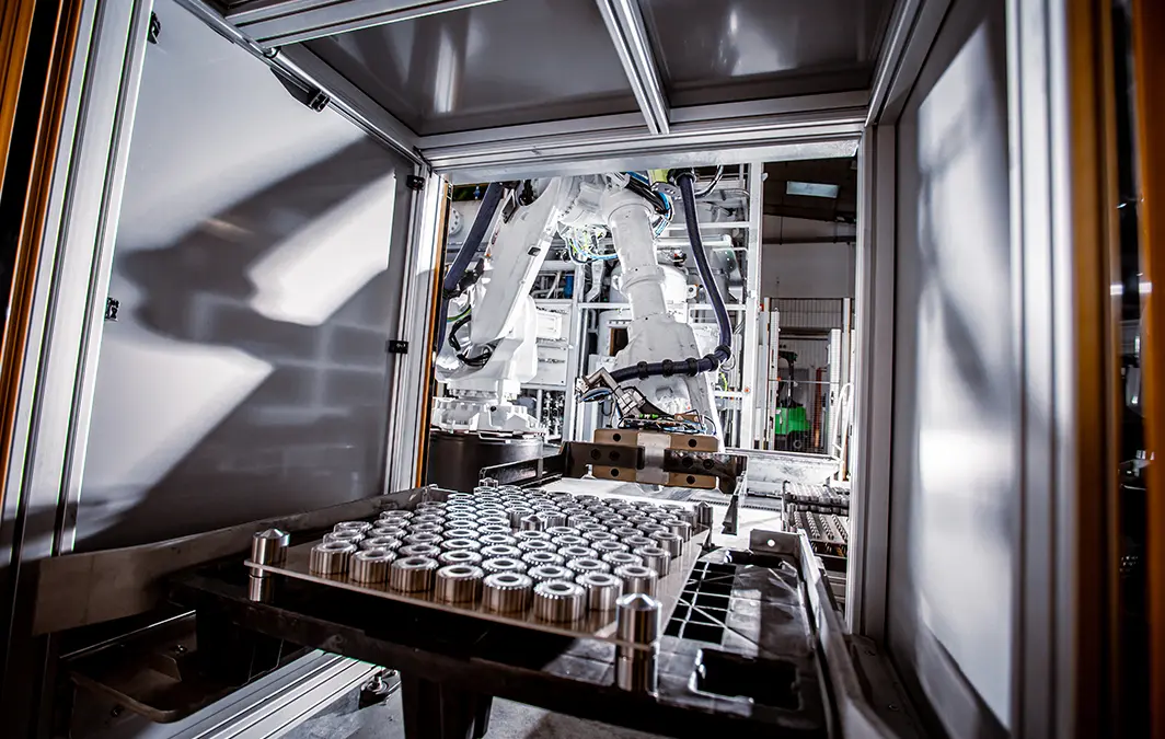 robotic furnace loading and unloading